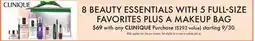 Boscov's 8 BEAUTY ESSENTIALS WITH 5 FULL-SIZE FAVORITES PLUS A MAKEUP BAG offer