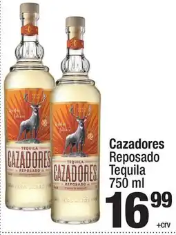 Super King Markets Cazadores Reposado Tequila offer
