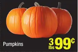 Super King Markets Pumpkins offer