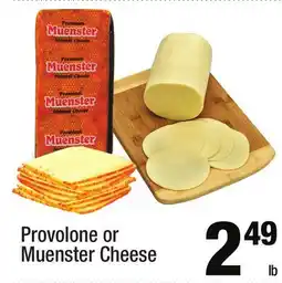 Super King Markets Provolone or Muenster Cheese offer