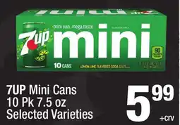 Super King Markets 7UP Mini Cans offer