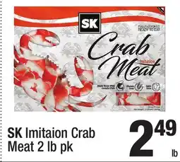 Super King Markets SK Imitaion Crab Meat offer