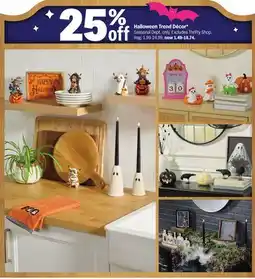 Meijer Halloween Trend Décor offer