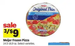 Meijer Meijer Frozen Pizza offer