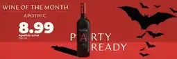 Hy-Vee APOTHIC WINE OF THE MONTH offer