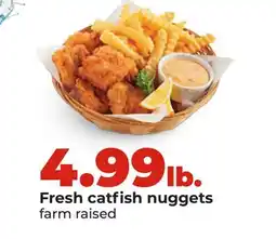 Hy-Vee Fresh catfish nuggets offer