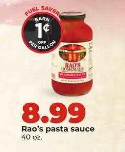 Hy-Vee Rao's pasta sauce offer