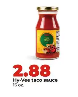 Hy-Vee Hy-Vee taco sauce offer