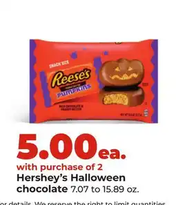Hy-Vee Hershey's Halloween chocolate offer