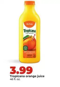 Hy-Vee Tropicana orange juice offer