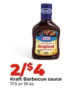 Hy-Vee Kraft Barbecue sauce offer