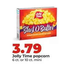 Hy-Vee Jolly Time popcorn offer
