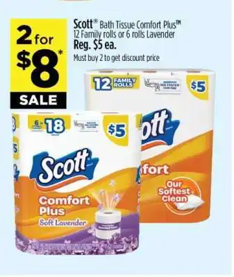 Scott Bath Tissue Comfort Plus