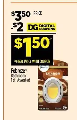 Dollar General Febreze offer