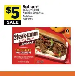 Dollar General Steak-Umm offer