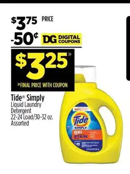 Dollar General Tide Simply offer