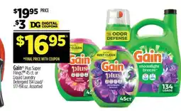 Dollar General Gain Plus Super Flings offer