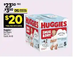 Dollar General Huggies offer