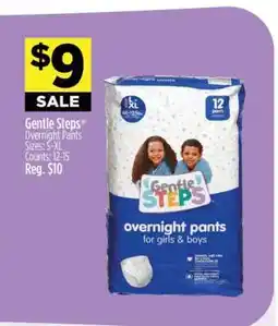 Dollar General Gentle Steps Overnight Pants offer