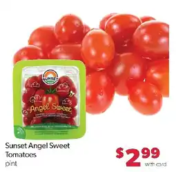 Family Fresh Market Sunset angel sweet tomatoes offer