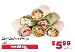 Family Fresh Market Fresh & Finest Chef Crafted Wraps offer