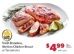 Family Fresh Market Golden Plump Fresh Boneless, Skinless Chicken Breast or Tenderloins offer