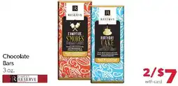 Family Fresh Market Finest Reserve Chocolate Bars offer
