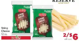 Family Fresh Market Our Family String Cheese offer