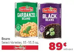 Family Fresh Market Our Family Beans offer