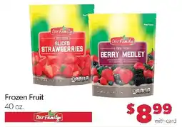 Family Fresh Market Our Family frozen fruit offer