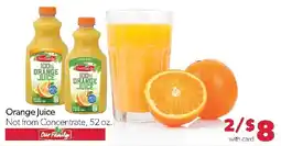 Family Fresh Market Our Family Orange Juice offer