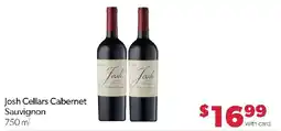 Family Fresh Market Josh Cellars Cabernet Sauvignon offer