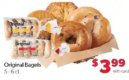 Family Fresh Market Original Bagels offer