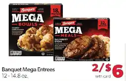 Family Fresh Market Banquet Mega Entrees offer