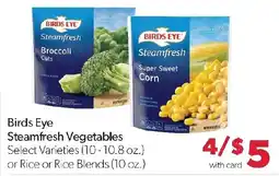 Family Fresh Market Birds Eye Steamfresh Vegetables offer