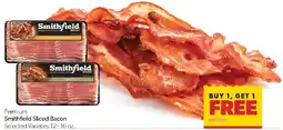 Family Fresh Market Smithfield Sliced Bacon offer