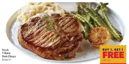 Family Fresh Market Fresh T-Bone Pork Chops Bone-In offer