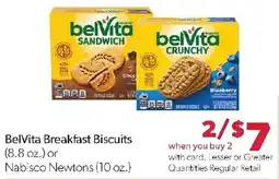 Family Fresh Market BelVita Breakfast Biscuits offer