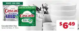 Family Fresh Market Cascade Action Pacs offer