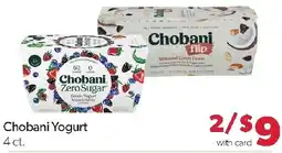 Family Fresh Market Chobani Yogurt offer