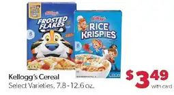 Family Fresh Market Kellogg's Cereal offer