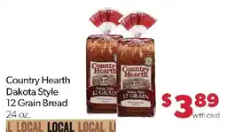 Family Fresh Market Country Hearth Dakota Style 12 Grain Bread offer