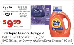 Family Fresh Market Tide Liquid Laundry Detergent offer