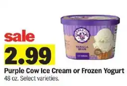 Meijer Purple Cow Ice Cream or Frozen Yogurt offer