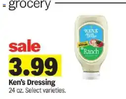 Meijer Ken's Dressing offer