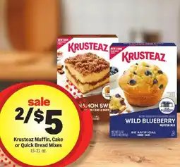 Meijer Krusteaz Muffin, Cake or Quick Bread Mixes offer