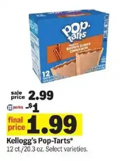 Meijer Kellogg's Pop-Tarts offer