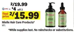 Meijer Mielle Hair Care Products offer