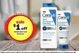 Meijer CeraVe Hair Care Products offer