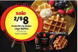 Meijer Frederik's by Meijer Liege Waffles offer